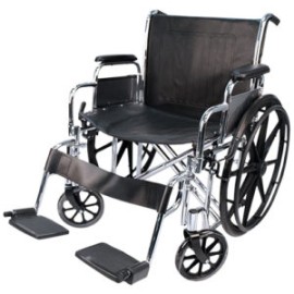 SILLA DE RUEDAS EXTRA ANCHA 22″
